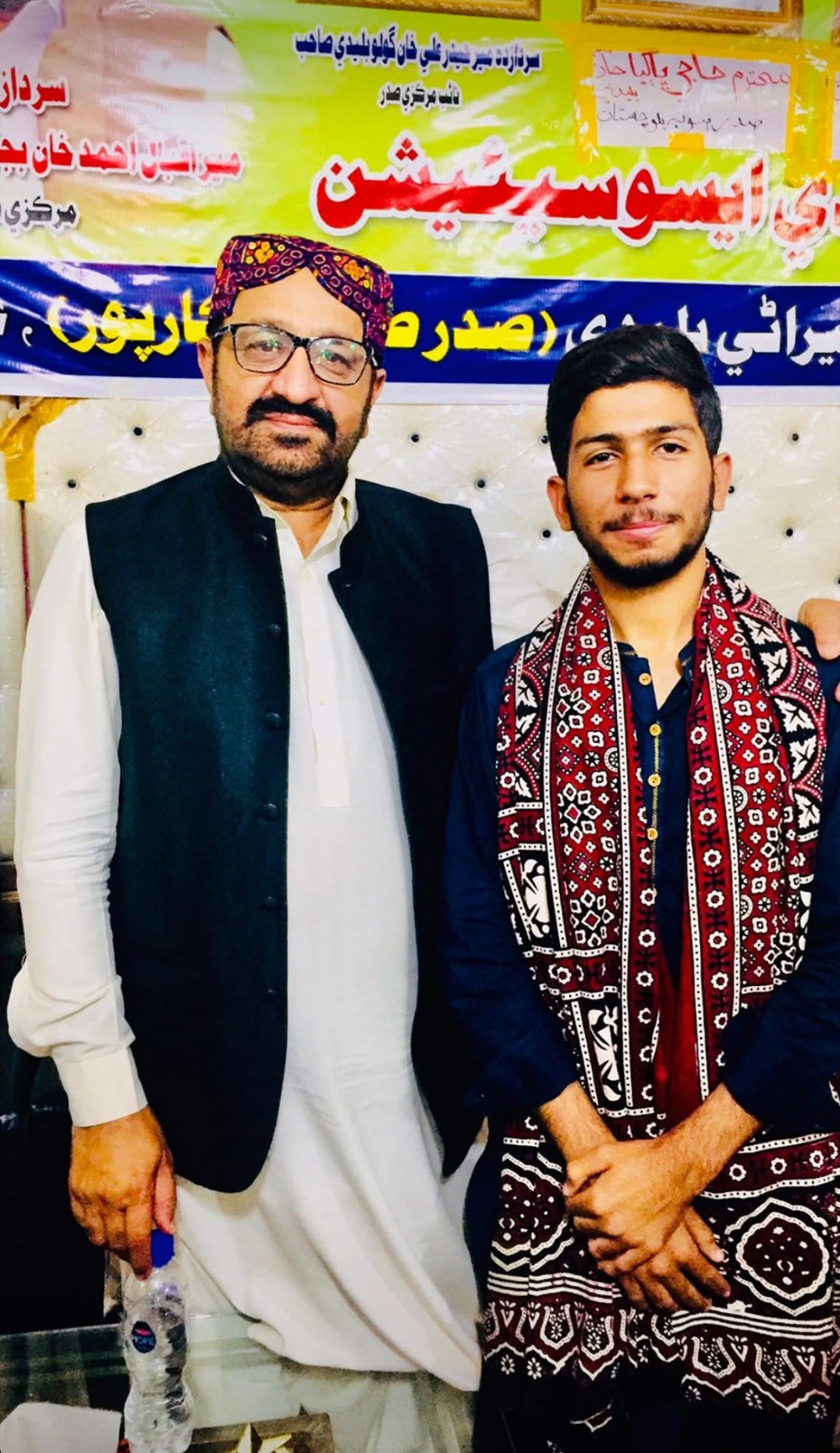 Cultural preservation gathering with a leader of the Buledi Baloch tribe